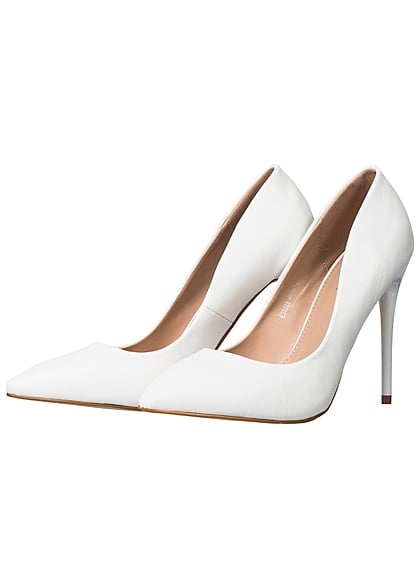 Seventyseven Lifestyle Schuh Damen Pumps Absatz 11cm weiss