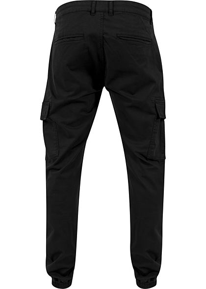 Seventyseven Lifestyle Heren Cargo Pants 6-Pockets zwart