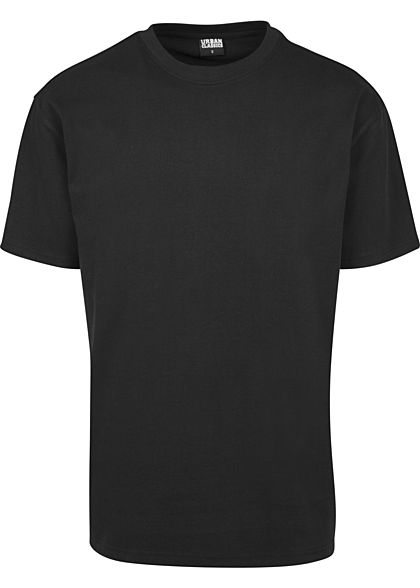 Urban Classics Herren T-Shirt Oversized mit Rundhals schwarz - Art.-Nr.: 18031247