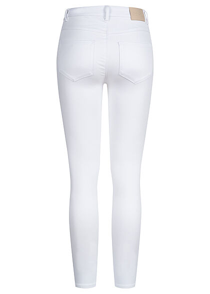 ONLY Dames NOOS High-Waist Skinny Jeans wit
