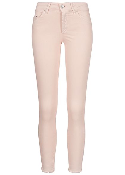 ONLY Damen NOOS Ankle Skinny Jeans 5 Pockets Regular fit peach whip rosa - Art.-Nr.: 20010127