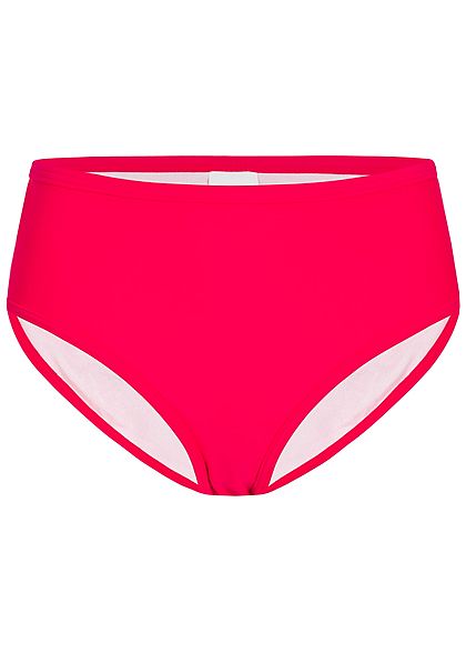 Hailys Damen High-Waist Bikini Slip neon rot - Art.-Nr.: 19030956