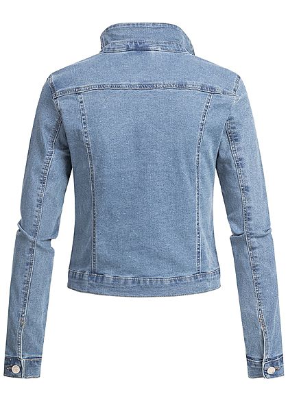 Vero Moda Dames NOOS Jeans Jas met 2 borstzakken lichtblauw