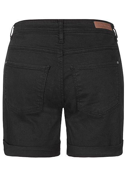 JDY by ONLY Damen Jeans Shorts 2-Pockets schwarz denim