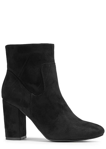 Seventyseven Lifestyle Damen Block Heel Boots schwarz