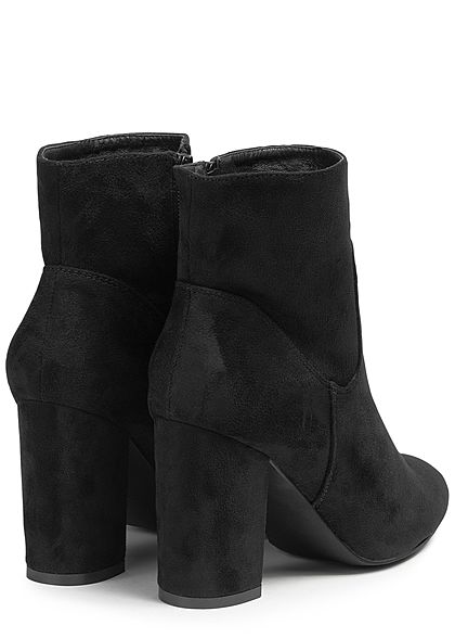 Seventyseven Lifestyle Damen Block Heel Boots schwarz