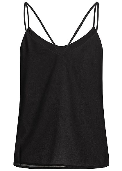 ONLY Dames NOOS V-Neck Top zwart