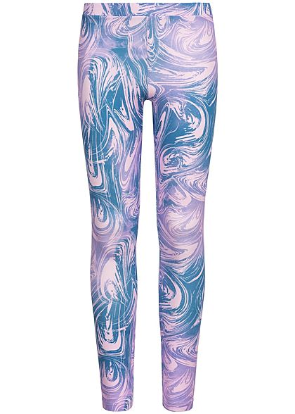 Name It Kids Mädchen Leggings Abstract Print lilac snow lila