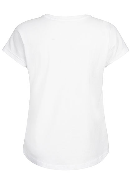 Name It Kids Mädchen T-Shirt Dance Vibes Glitter Print bright weiss gelb