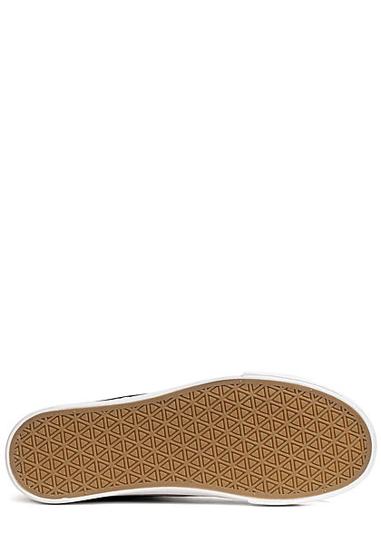 Urban Classics Heren Schoen High Canvas Sneaker Suede Look zwart wit