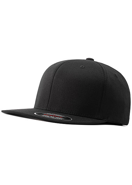Flexfit TB Flat Visor Cap schwarz