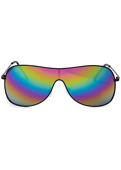 Seventyseven Lifestyle Unisex Big Glasses Sunglass Cat.3 UV-400 Protection multicolor - Art.-Nr.: 19062431