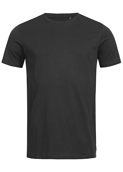 Jack and Jones Herren Basic O-Neck T-Shirt NOOS schwarz