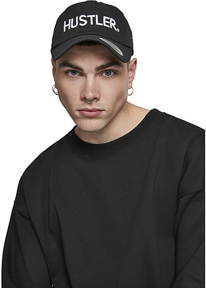 Merchcode TB Front Panel Cap Hustler Dad Patch schwarz