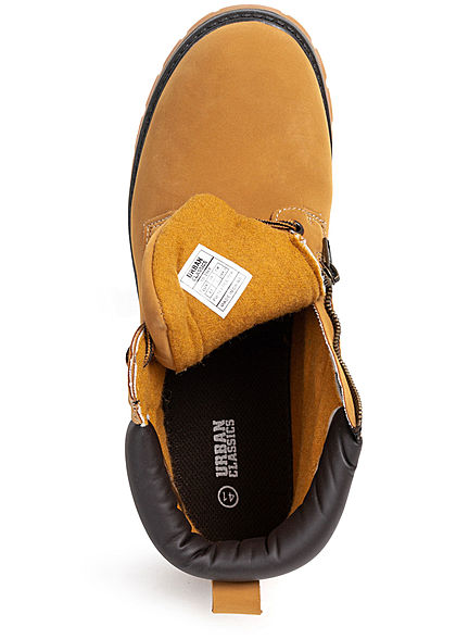 Urban Classics Heren Schoen Basic Winter Boots honey bruin