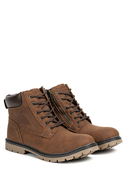 Urban Classics Heren Schoen Basic Winter Boots donkerbruin