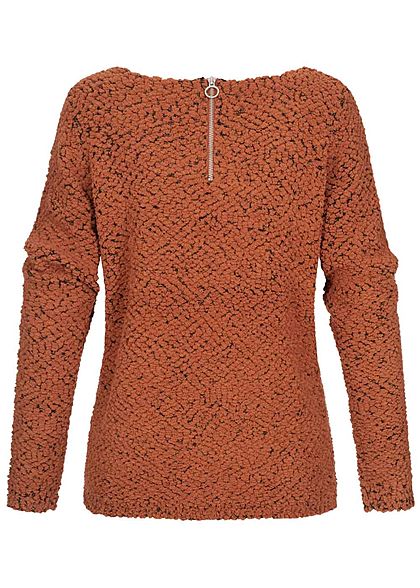 Seventyseven Lifestyle Damen Sweater caramel braun
