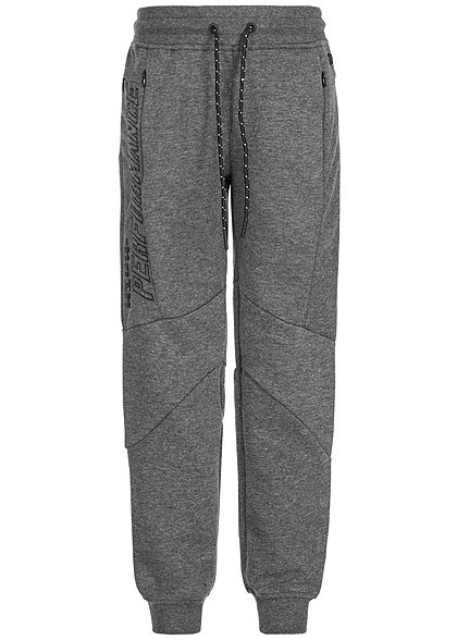Hailys Kids Jungen Jogging Hose 3-Pockets dunkel grau