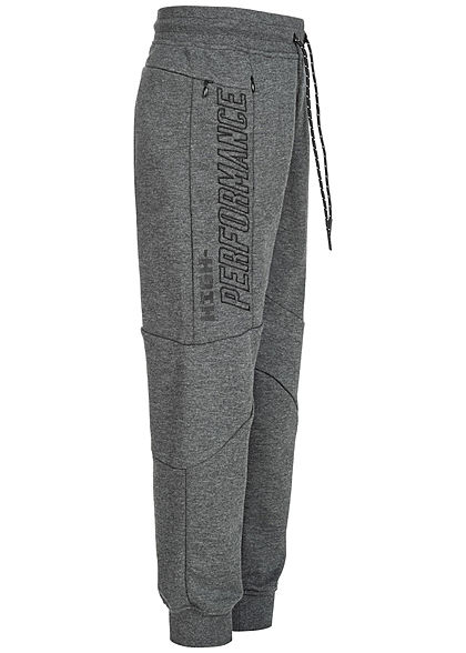 Hailys Kids Jungen Jogging Hose 3-Pockets dunkel grau