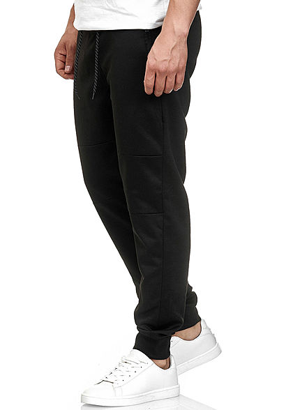 Southpole Herren Basic Jogging Fleece Hose schwarz