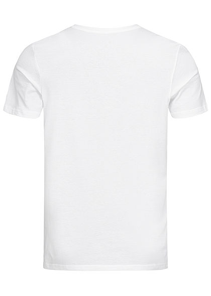 Tom Tailor Herren 2er-Set Basic V-Neck T-Shirt weiss