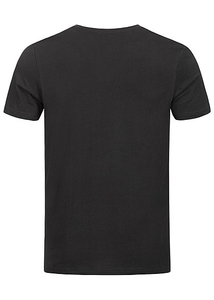 Tom Tailor Herren 2er-Set Basic V-Neck T-Shirt schwarz
