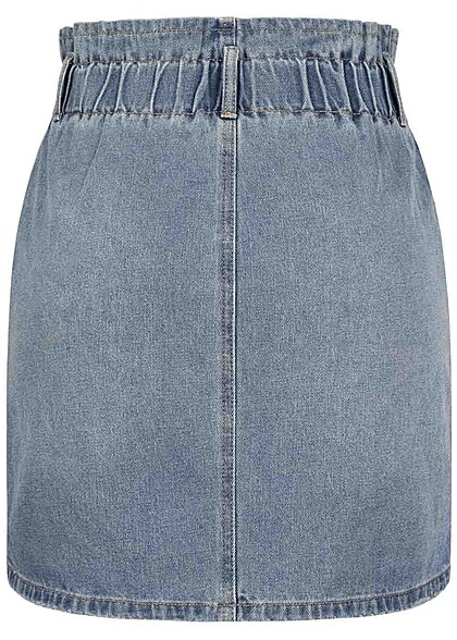 ONLY Dames Mini Jeans Rok medium blauw denim