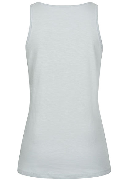 Urban Surface Damen Tank Top Insel Print ice hell blau