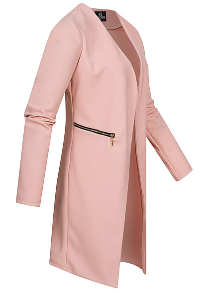 Styleboom Fashion Damen Cardigan mit Bindegürtel schwarz Styleboom Fashion Damen Cardigan mit Bindegürtel schwarz