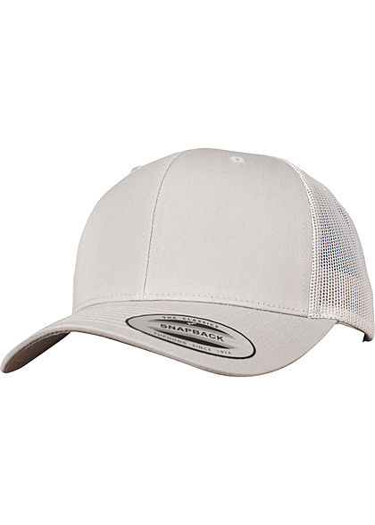 Flexfit TB Retro Trucker Snapback Cap silber