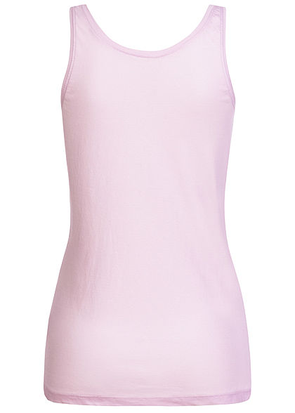 Sublevel Damen Tank Top Stay Magic Print Pailletten tender lila pink