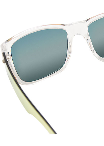 Urban Classics Sonnenbrille transparentes Design UV 400 blau