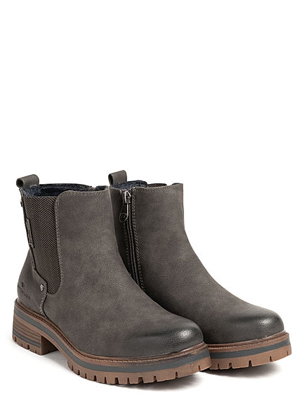 Tom tailor boots grau