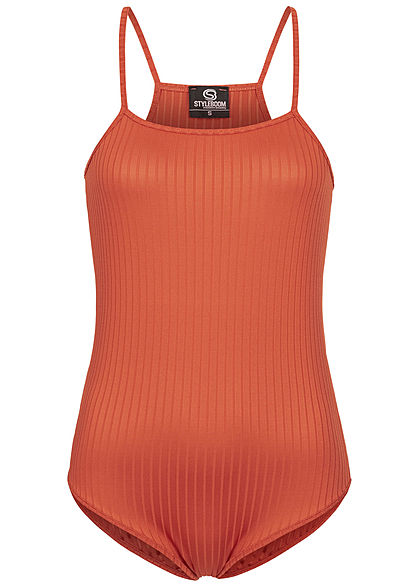 Styleboom Fashion Dames Body copper bruin