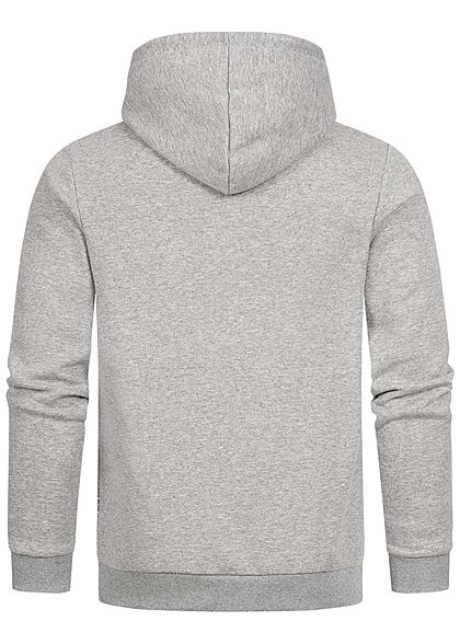 ONLY & SONS Heren NOOS Hoodie Regular Fit licht grijs melange