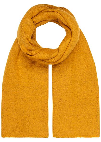 ONLY Damen Super Soft-Touch Schal unicolor 200x70cm golden gelb