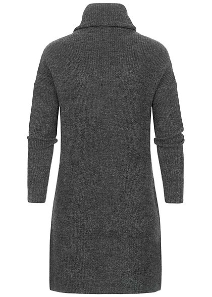 ONLY Dames NOOS Mini Jurk donkergrijs melange
