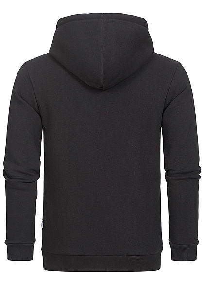 ONLY & SONS Herren NOOS Basic Zip-Hoodie Sweat Jacke Kapuze 2-Pockets schwarz