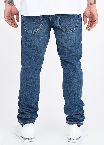 ONLY & SONS Herren Slim Fit Jeans Hose 5-Pockets blau denim