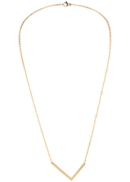 Hailys Damen Fashion Halskette mit Buchstaben Anhnger L gold