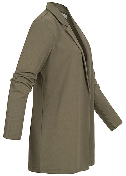JDY by ONLY Dames NOOS Long Blazer Cardigan kalamata olijfgroen