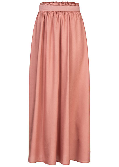 ONLY Dames NOOS Paperbag Longform Rok ash roze