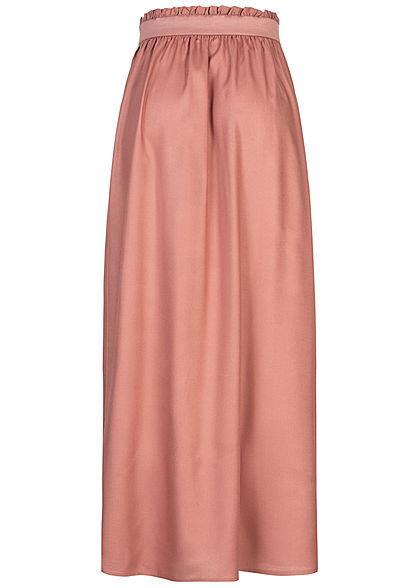 ONLY Dames NOOS Paperbag Longform Rok ash roze