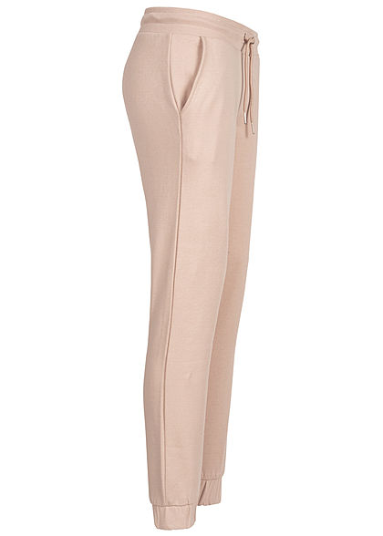Urban Classics Dames Basic Sweat Joggingpants 2-Pockets lichtpink