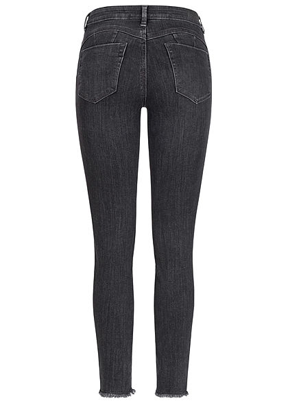 Tom Tailor Dames Extra Skinny Jeans 5-Pockets used mid stone grijs
