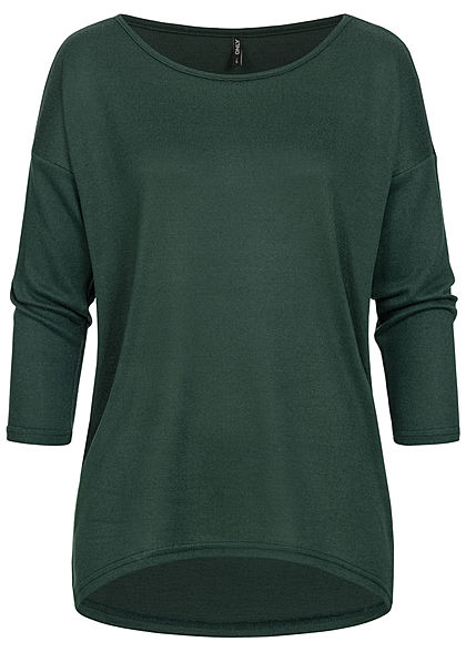 ONLY Dames NOOS 4/5 Sleeve Shirt gables groen