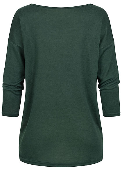 ONLY Dames NOOS 4/5 Sleeve Shirt gables groen