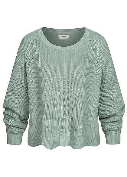 ONLY Dames NOOS Sweater jadeite groen