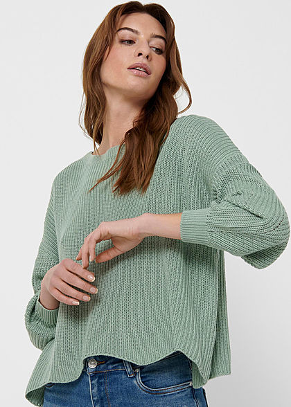 ONLY Dames NOOS Sweater jadeite groen