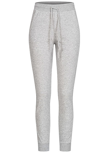 TALLY WEiJL Dames Basic Sweat Joggers Broek 3-Pockets gris chine lichtgrijs